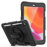 HAFFNER iPad 10.2 (2019/2020) otporan na udarce zaštitna futrola 360 stepeni zaštita crno OEM