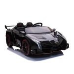 Licencirani auto na akumulator Lamborghini Veneno 4x4 - dvosjed - crni