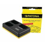 Patona USB LCD Triple Charger punjač za Sony NP-FZ100 Alpha a9, a7R III, a7 III, a7M3