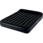 Intex Dura-Beam Pillow Rest Classic bračni krevet na napuhavanje, tamnoplava