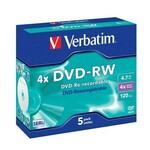 DVD-RW Verbatim 4,7 GB - 5/1