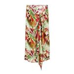 Desigual Ručnik za plažu zelena / tamno narančasta / tamno crvena / bijela 24217255