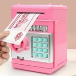 Bankomat za kovanice i novčanice + PIN , pink