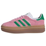 ADIDAS ORIGINALS Niske tenisice 'Gazelle Bold' tamno zelena / prljavo roza