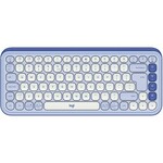 Logitech Pop Icon bežični mehanička tipkovnica, USB, bijela/crna/ljubičasta/prozirna/roza/siva/zelena