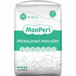 MonPeri Baby Underpads Size M jednokratne podloge za previjanje 60x60 cm 15 kom