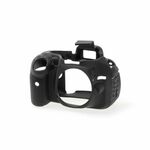 Discovered easyCover za Nikon D5200 Black crno gumeno zaštitno kućište camera case (ECND5200B)