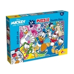 Disney Donald Duck 2 u 1, puzzle od 24 dijela i bojanka, 50x35 cm - Lisciani