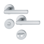 Hoppe Hamburg 1700/42KB/42KBS F1 WC aluminijska unutarnja ručka i rozeta