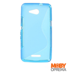 Sony Xperia E4G plava silikonska maska