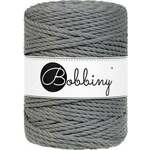 Bobbiny 3PLY Macrame Rope 5 mm Stone Grey Konac