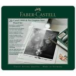 SET PITT GRAPHITE MATT & CASTELL 9000 PK20 FABER CASTELL