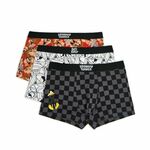 Cropp - Komplet od 3 para bokserica Looney Tunes - tamnosivo