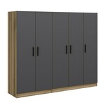 Woody Fashion Garderoba, Kale - 7639