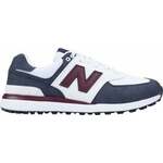 New Balance 574 Greens V2 White/Navy/Red 42 Muške cipele za golf