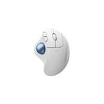 Miš LOGITECH Ergo M575S, optički, 2000dpi, trackball, bežični, USB, bijeli 910-007030