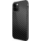 Black Rock ''Robust Real Carbon'' stražnji poklopac za mobilni telefon Apple iPhone 12, iPhone 12 Pro crna