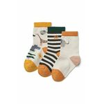 Dječje čarape Liewood Silas Socks 3-Pack 3-pack boja: bijela, LW20014