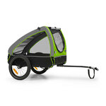 KLARFIT KLARFIT Husky, pseća prikolica za bicikl, cca 250 L, 600D, Oxfordsko platno, zelena