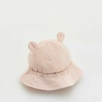 Reserved - Šešir Za Bebe - prljavoroza prljavoroza 100% PAMUK 983EM-39X