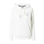 PUMA Sportska sweater majica srebro / bijela