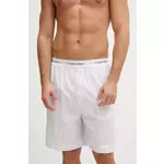 Kratka pidžama Calvin Klein Underwear boja: bijela, s uzorkom, LV00NM2832