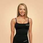 GymBeam Ženska majica bez rukava Breeze Black - BeastPink M