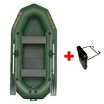 Čamac Kolibri K-270 T Profi Lamelna Podloga Zeleni + Držač Motora