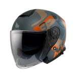 MT zaštitna kaciga Thunder 3 SV Jet – fluor narančasta