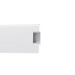 Lajsna za laminat ARBITON Lars duljina 2,5m - visina 70mm - 40 white matt