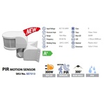 PIR SENZOR POKRETA kutni IP44 300°