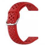 Bstrap Silicone Dots remen za Samsung Galaxy Watch Active 2 40/44mm, red (SSG013C0601)