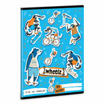 Ars Una: Wheelz bilježnica sa linijama A/5 21-32