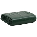 vidaXL Cerada zelena 5 x 6 m 600 g/m²