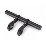 Aluminijski produžetak upravljača / nosač za romobil 20 cm - Crna