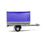 Brenderup auto prikolica s povišenom ceradom 1205S 750kg