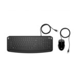 HP Pavilion 200 9DF28AA žični miš i tipkovnica, USB