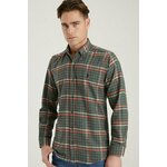 G700 DEWBERRY MEN'S SHIRT-KHAKI siva