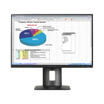 HP Z24n monitor, IPS, 24", 16:10, 1920x1200, 60Hz, pivot, USB-C, HDMI, DVI, 2x DisplayPort/Display port, USB