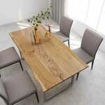 vidaXL Blagovaonski stol od masivnog drva bagrema 180 x 90 x 76 cm