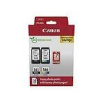 Canon PG-545 / CL-546 printer cartridges multipack + photo paper value package (8287B008)