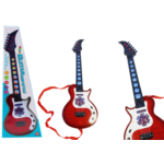 Električna gitara za djecu + Lagane melodije - Crvena