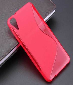 HTC Desire 825 crvena silikonska maska