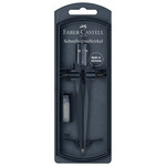 Šestar s preciznim podešavanjem + mine Stream Faber Castell 174545 tamno plavi blister