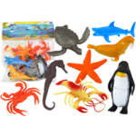 Set of 10 Underwater Sea Animal Figures