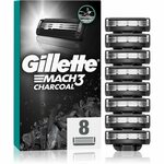 Gillette Mach3 Charcoal zamjenske glave za brijanje za muškarce, 8 komada
