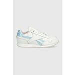 Dječje tenisice Reebok Classic ROYAL CL JOG boja: bijela - bijela. Dječje tenisice iz kolekcije Reebok Classic. Model izrađen od kombinacije ekološke kože i sintetičkog materijala. Model s tekstilnim umetkom koji je ugodan za nogu i olakšava...