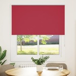 vidaXL Rolo zavjesa Blackout crvena 120x150 cm Širina tkanine 116,6 cm