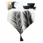 Crno-bež nadstolnjak 140x45 cm - Minimalist Cushion Covers