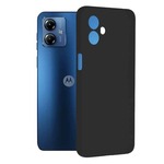 Techsuit Soft Edge Silicone maska za Motorola Moto G14 - crna